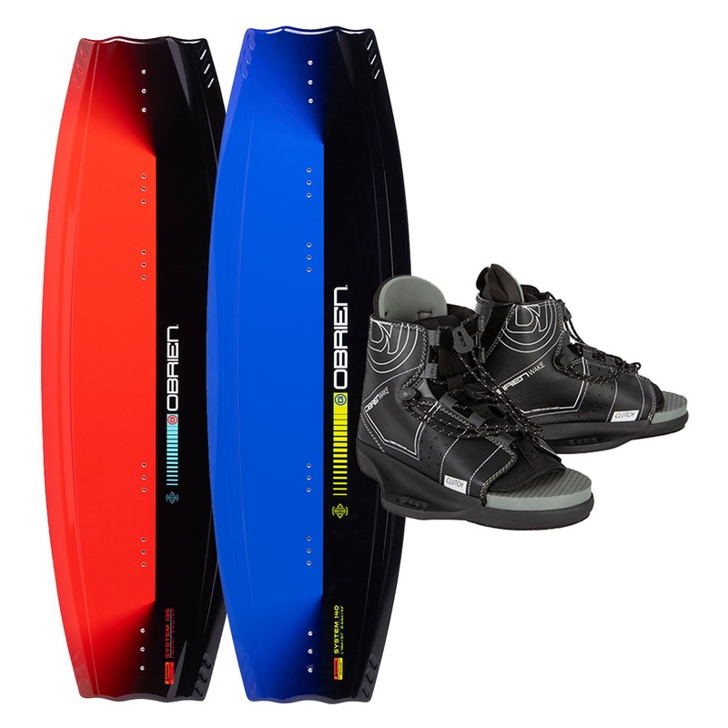 O’Brien System Wakeboard w/ Clutch Bindings