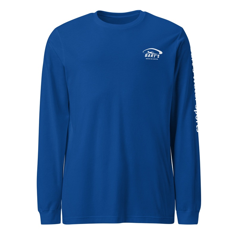 Bart’s Water Sports – Water Ski Center Retro Logo Unisex Long Sleeve Tee