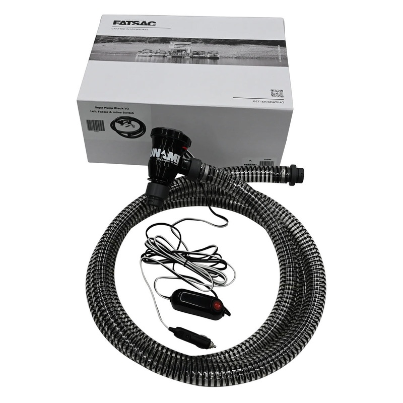FatSac Supa Pump 3.0 – Black w/ inline switch