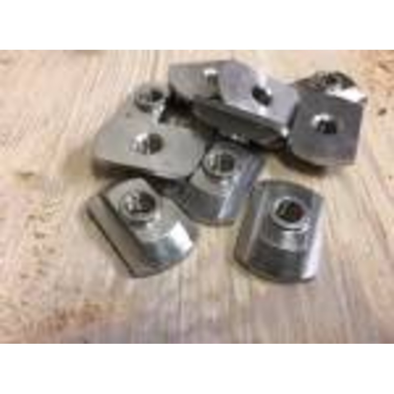 M6 Stainless Steel T-nut Replacements Set of 4