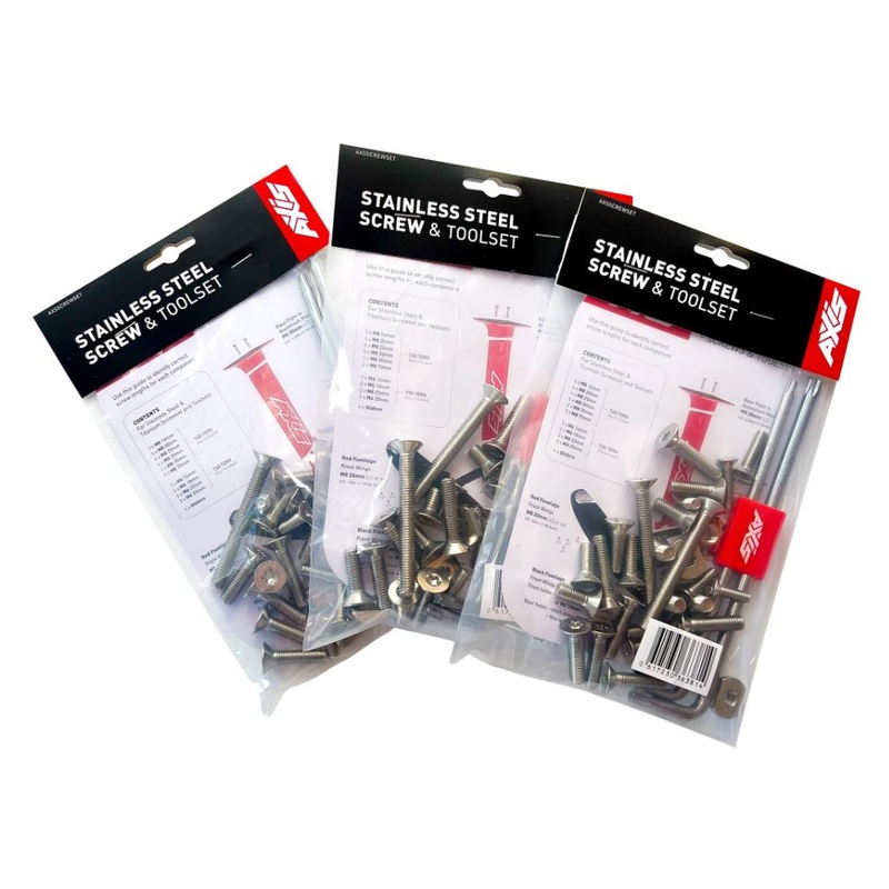 Axis Stainless Steel Hardware, Tool, and T-nut Kit