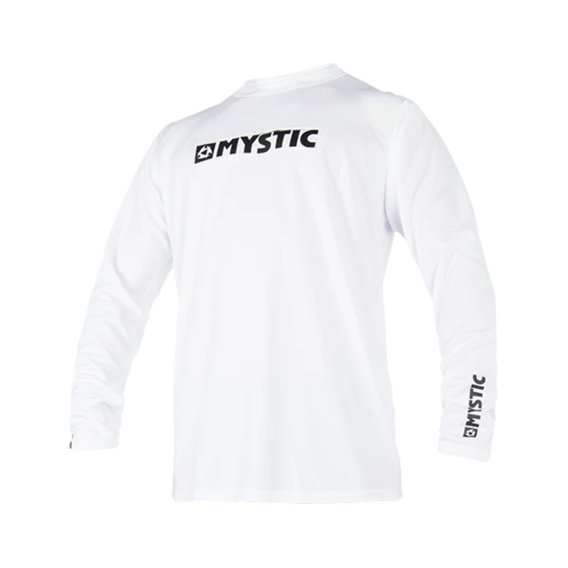 2022 Mystic Star Long-Sleeved Rashvest – White