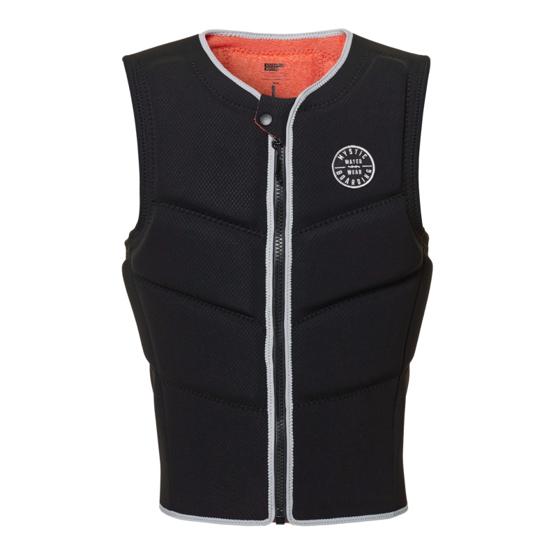2023 Mystic Foil Impact Vest – Front Zip – Black