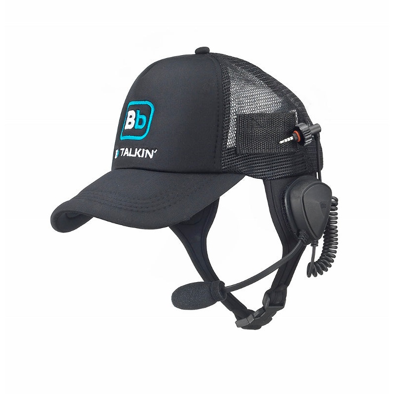 BbTalkin Baseball Cap with boom mic