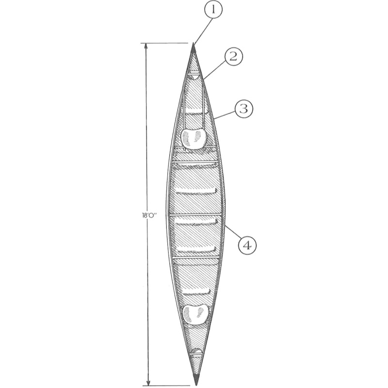Wenonah Jensen 18 Canoe