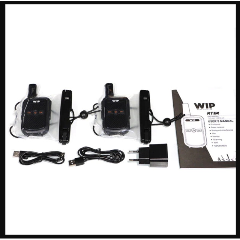 Wip WiTalky Com Set – Two Way Waterproof Radio