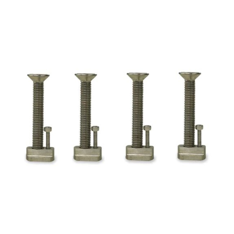 Assist Max M6 Mast Plate Bolts 80mm and Locking T-nuts