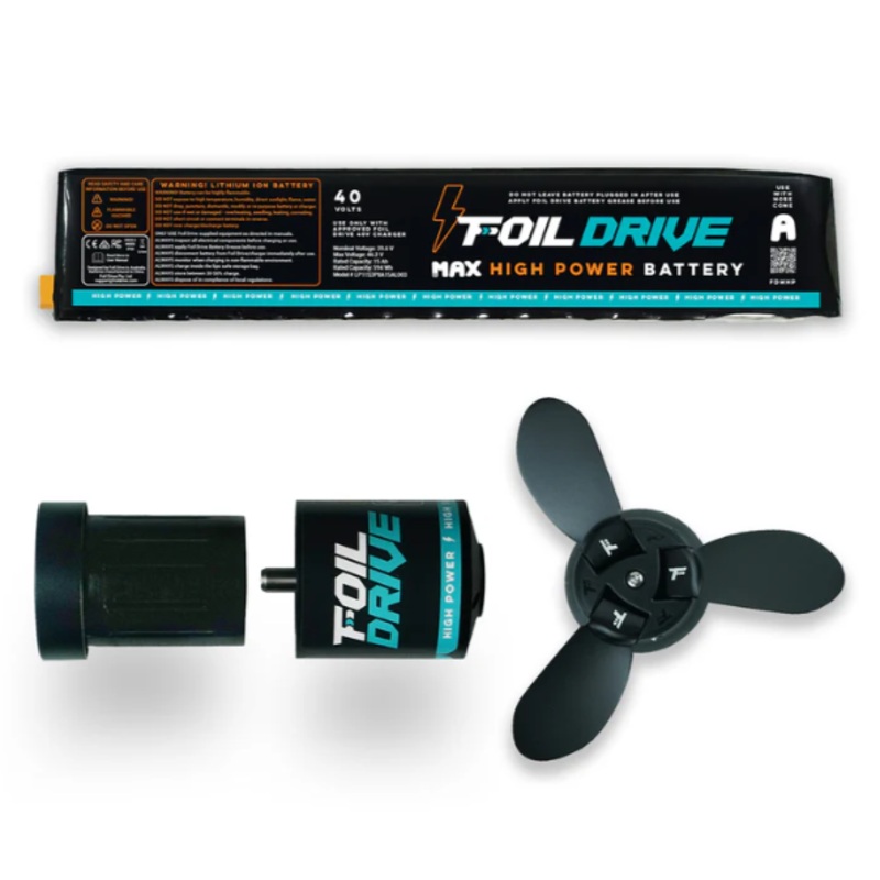Foil Drive Max High Power Battery &  High Power Motor Bundle Three Blade – in stock