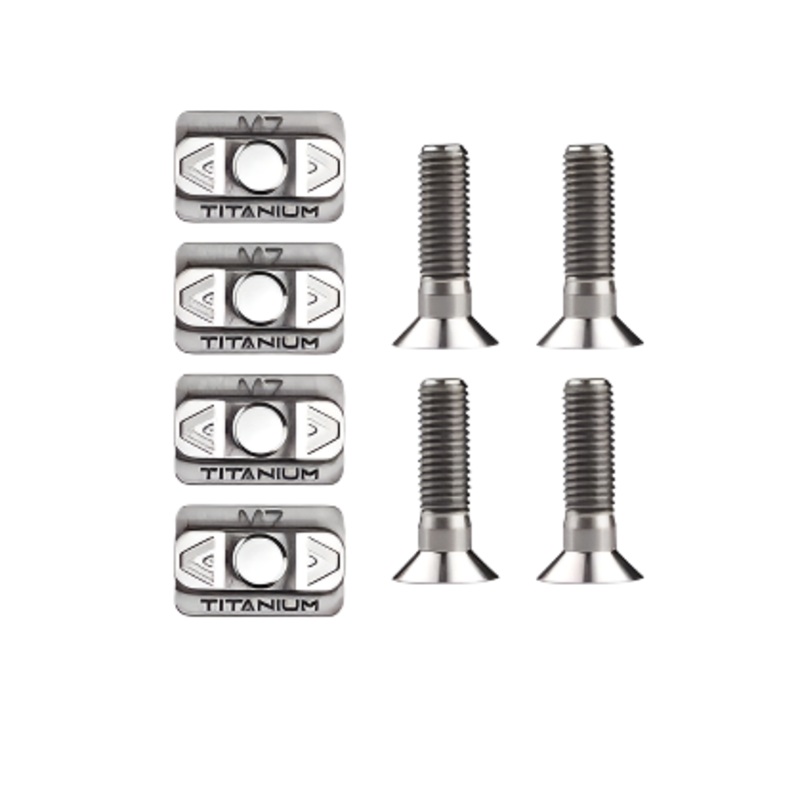 M7 Titanium Mast Top Hardware Set