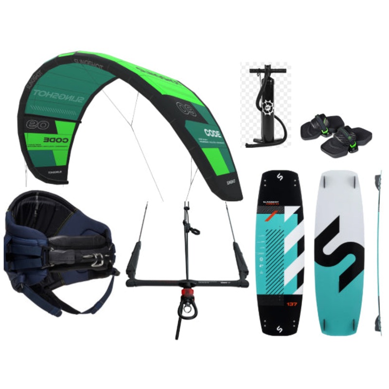 Code V1 Complete Kiteboarding Package