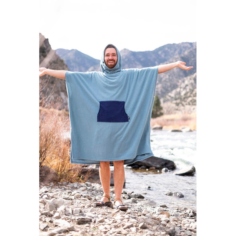 Fleece Poncho Changing Robe