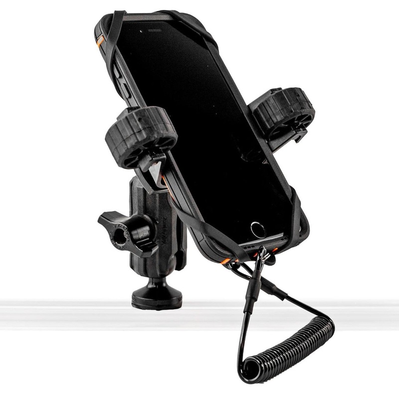 RotoGrip Phone Holder with 1″ Screwball Track Mount