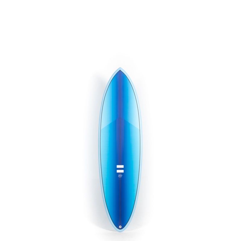 Indio Surfboards – RACER New Stripes – 6’6″ x 21 3/8 x 2 13/16 – 44.5L