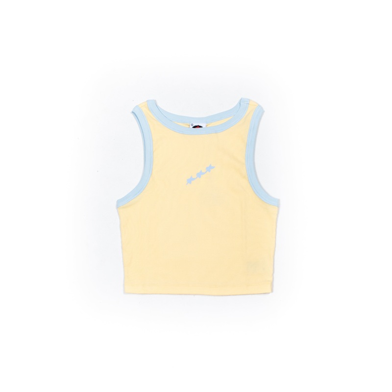 PUKAS – 3 STARS RIB TANK – MALIBU