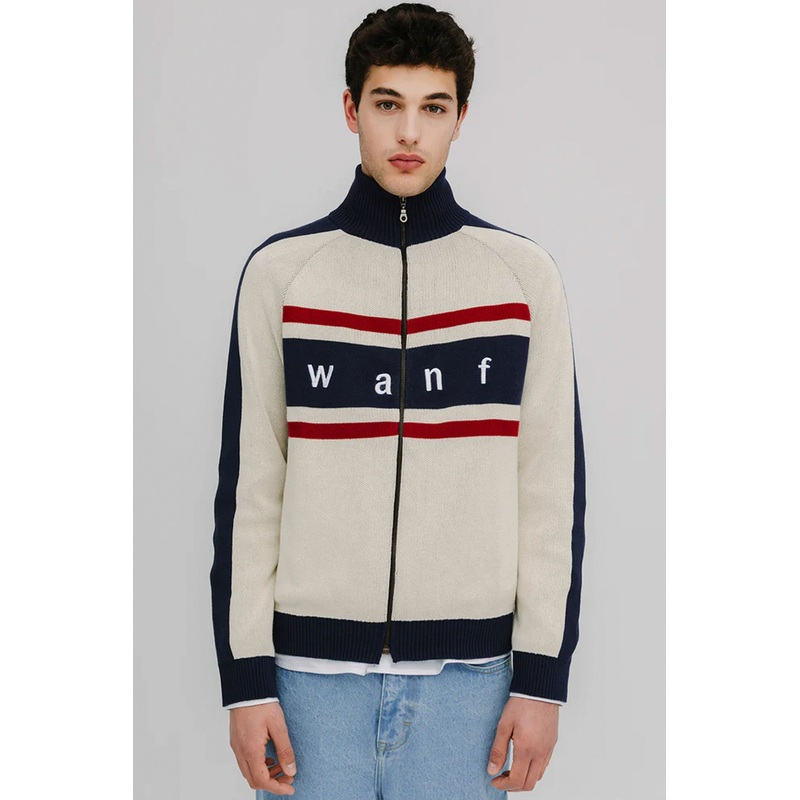 WE ARE NOT FRIENDS – TENNIS ZIP CARDIGAN