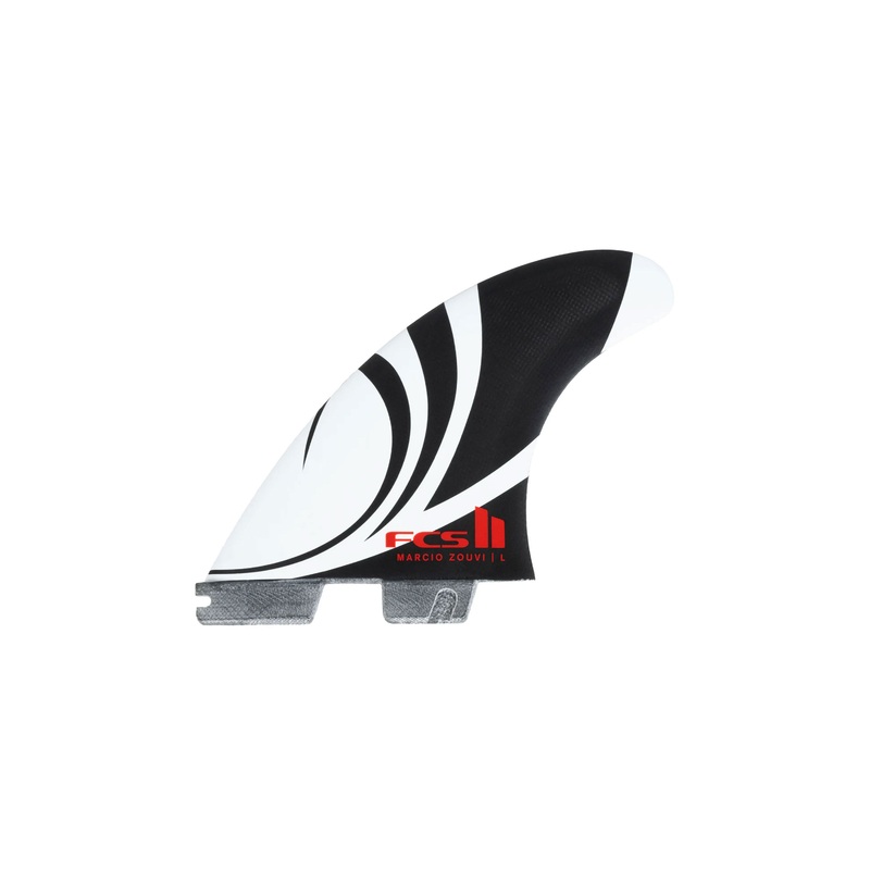 FCS – FCS II SHARPEYE – PC – CARBON BLACK WHITE – M – 3FINS
