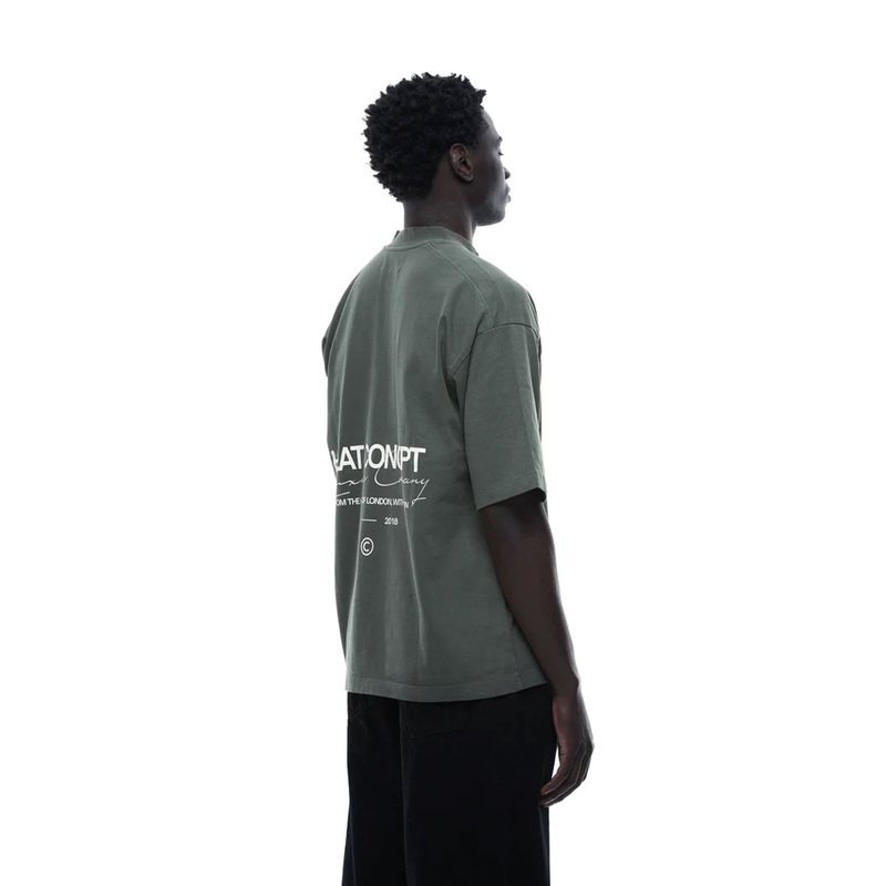 YUXUS – BELGRAVE T-SHIRT – JADE