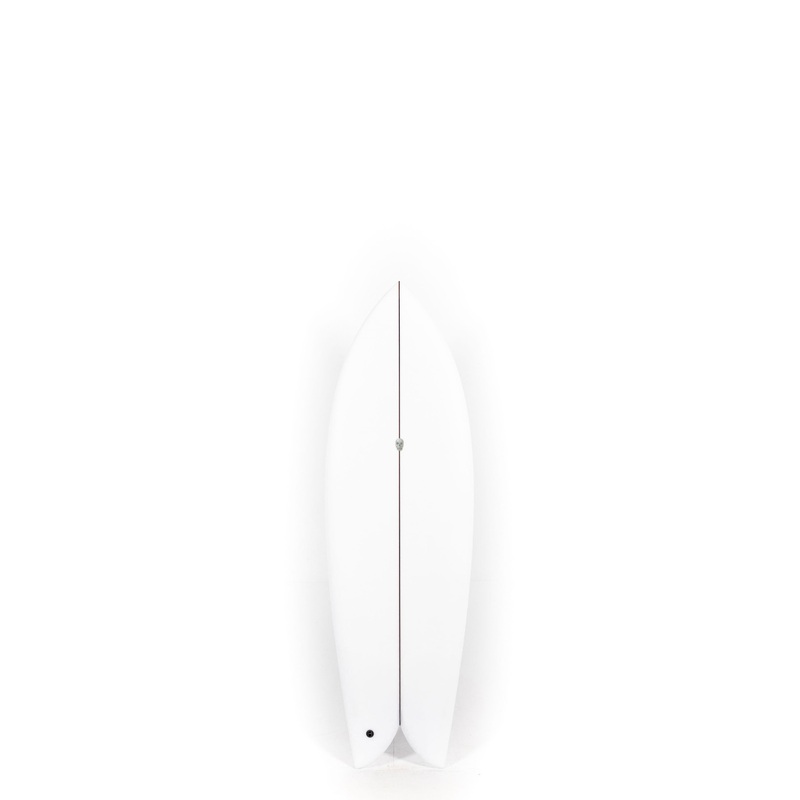 Christenson Surfboards – CHRIS FISH – 5’8″ x 21 x 2.5 – 35.04L – CX06684