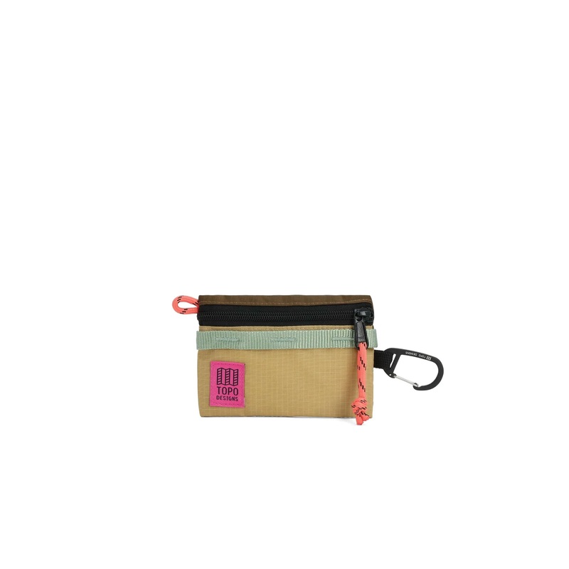 TOPO DESIGNS – MOUNTAIN ACCESSORY BAG MICRO – DESERT PALM/SAHARA