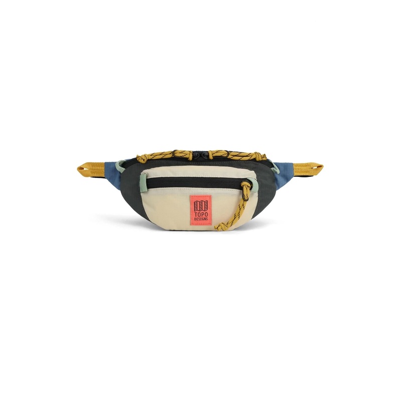 TOPO DESIGNS – MOUNTAIN WAIST PACK – STONE BLUE/BONE WHITE