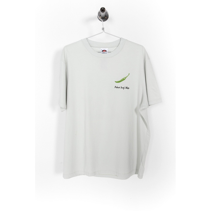 PUKAS SURF SHOP – PIPARRA TEE – ICE GREY – MAN