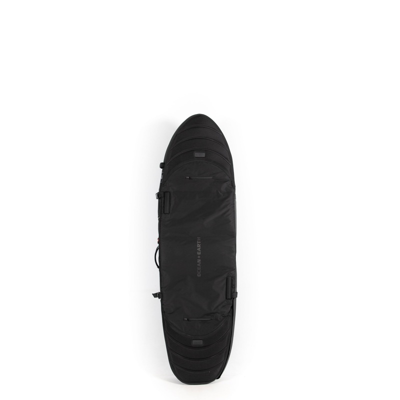 OCEAN+EARTH – DOUBLE APEX FISH SHORTBOARD BAG – BLACK – 6.4