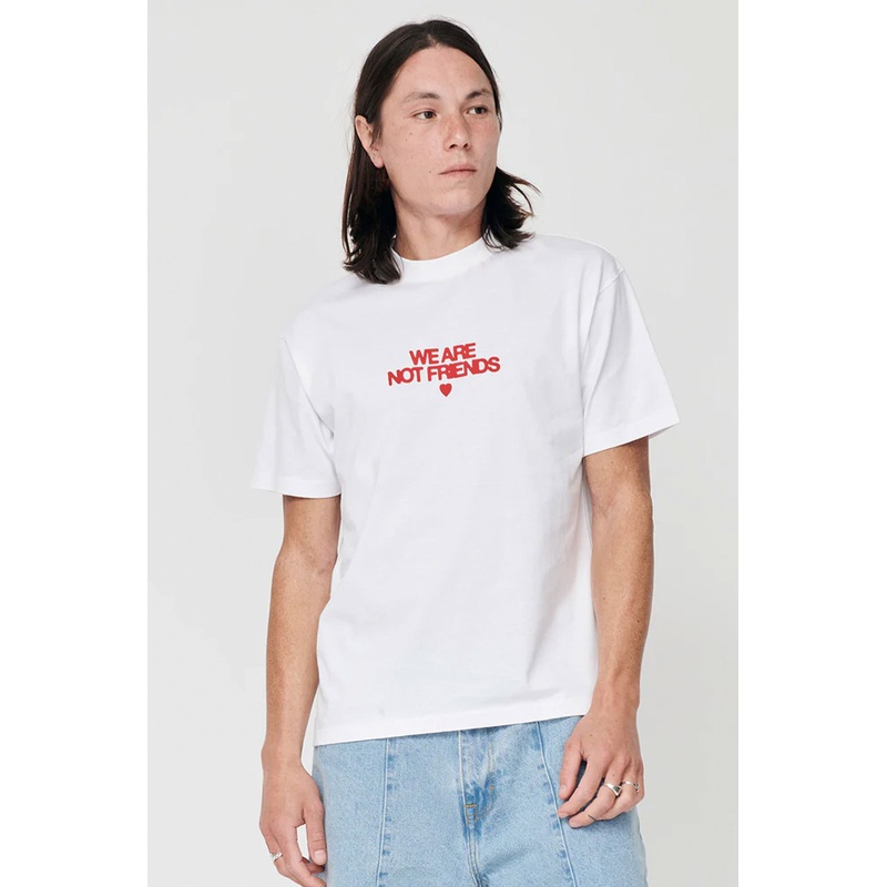 WE ARE NOT FRIENDS – BOLD LOVE T-SHIRT