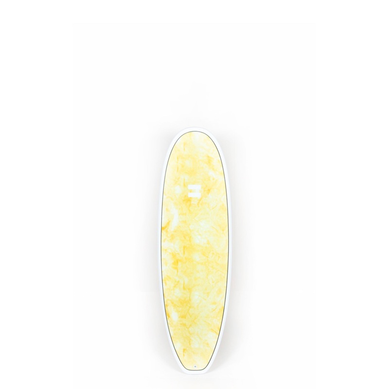Indio Surfboards – PLUS Swirl Effect Yellow – 5’10” x 21 7/8 x 2 7/8 – 42.90L