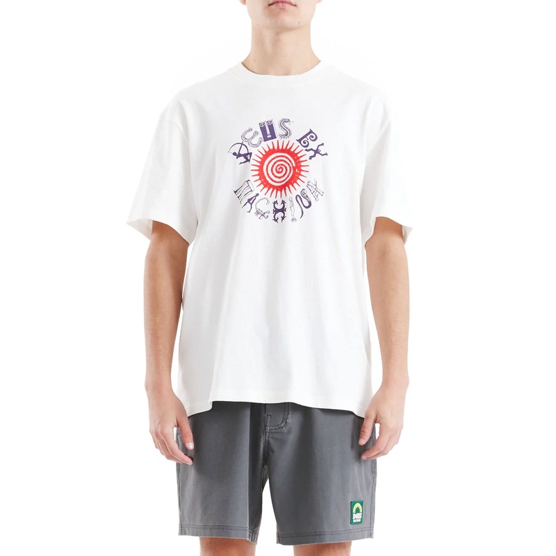 DEUS – INSIDE OUT TEE – VINTAGE WHITE