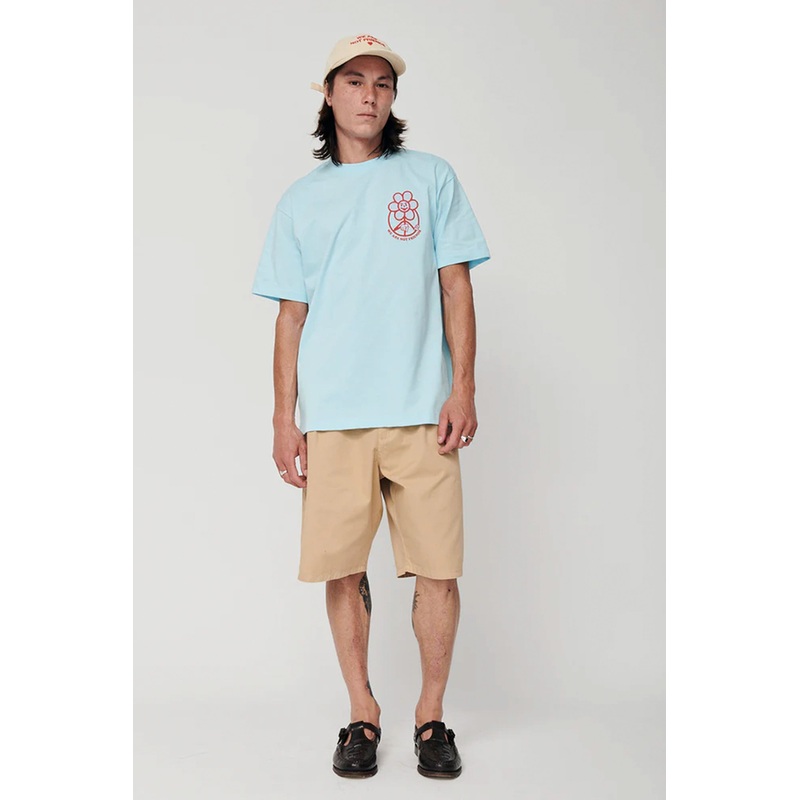 WE ARE NOT FRIENDS – PLEAT CHINO SHORTS