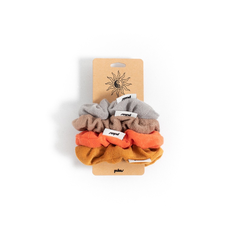 PUKAS – HAIR TIE TOWEL PACK 4