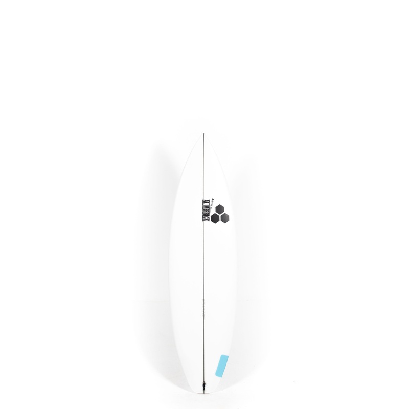 Channel Islands – HAPPY by Britt Merrick – 5’11” x 19 3/8 x 2 1/2 – 29.93L – CI17957