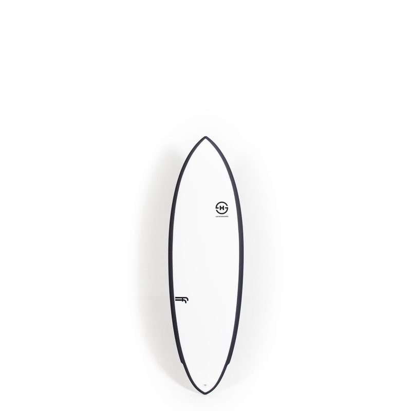 Haydenshapes Surfboard – HYPTO KRYPTO TWIN PIN FF – FUTURES – 5’10” X 20 3/16″ X 2 9/16″ – 33.14L