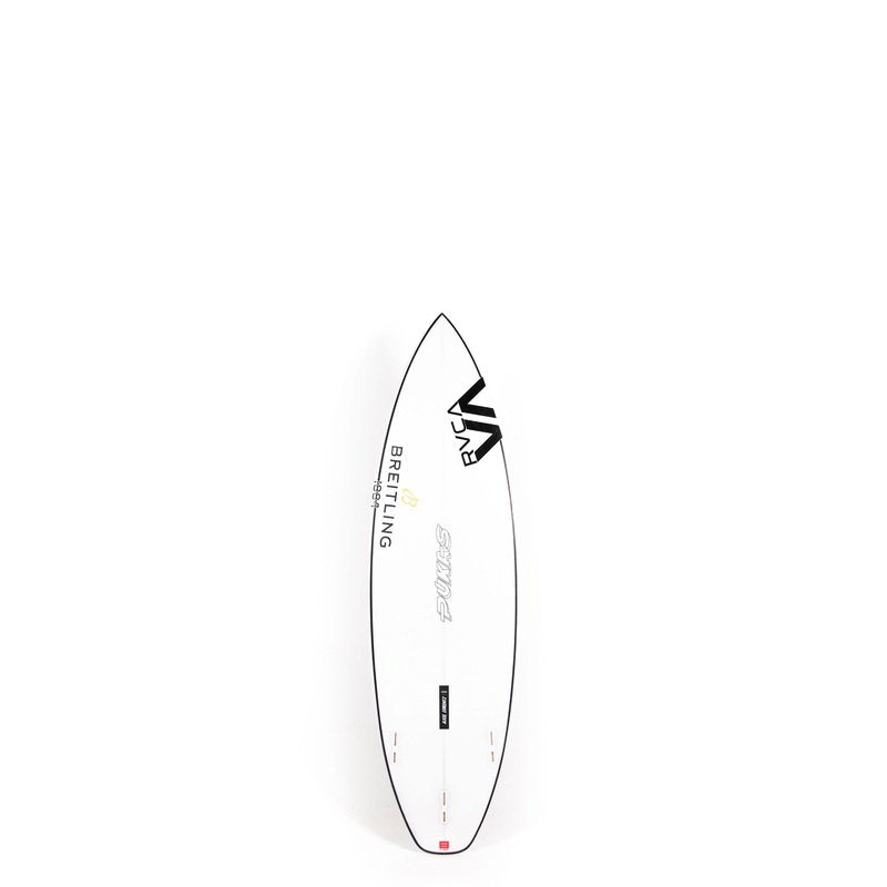 2ND HAND Pukas Surfboard – TASTY TREAT ALL ROUND by Axel Lorentz – 5’8″ x 19.13 x 2.35 x 26.97L – AX10378