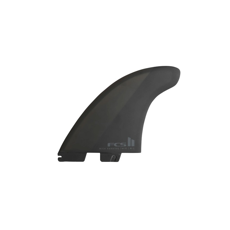 FCS – FCS II MICK FANNING TWIN – PC – BLACK – M|L – 2+1FINS