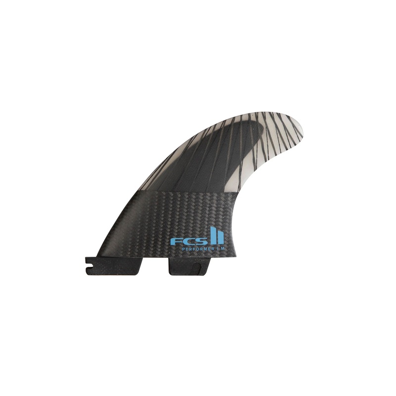 FCS – FCS II PERFOMER – PC CARBON – TRANQUIL BLUE – M – 3FINS