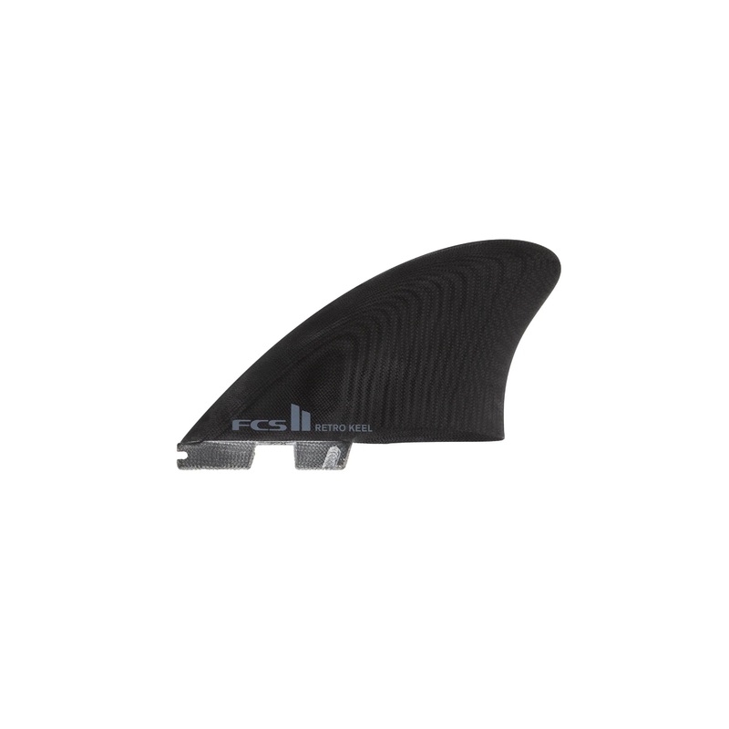FCS – FCS II RETRO KEEL – PG – BLACK – S|M – 2FINS