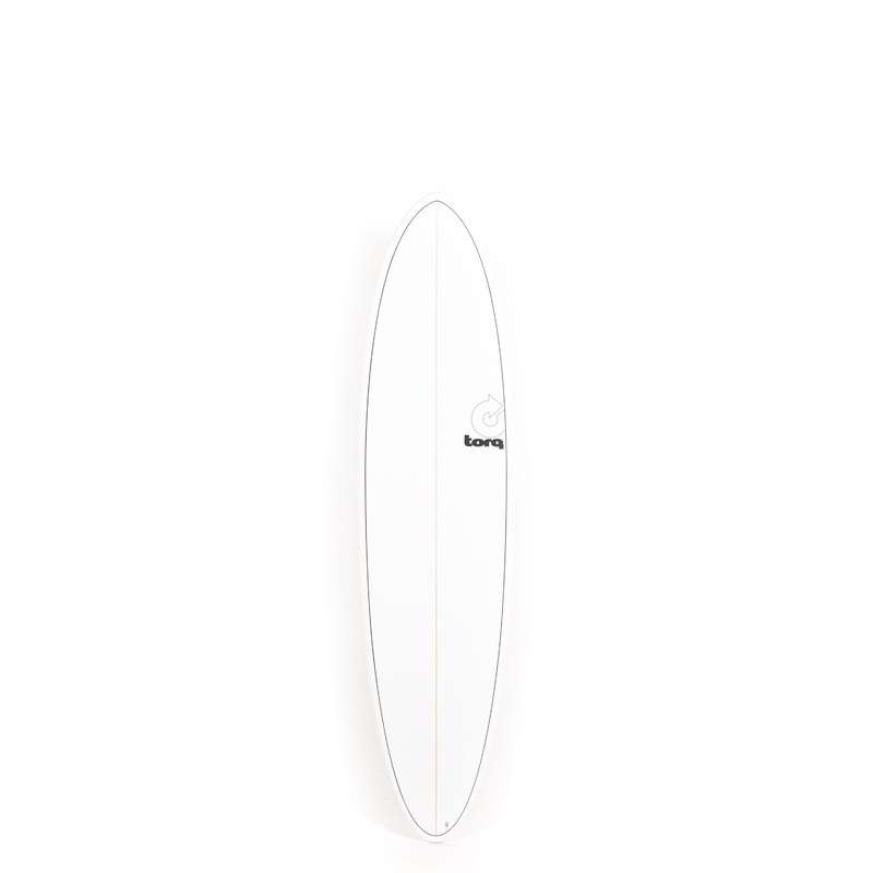 Torq Surfboards – FUN – White Pinline – 7’2″ x 21 1/4″ x 2 3/4″ – 47.2L