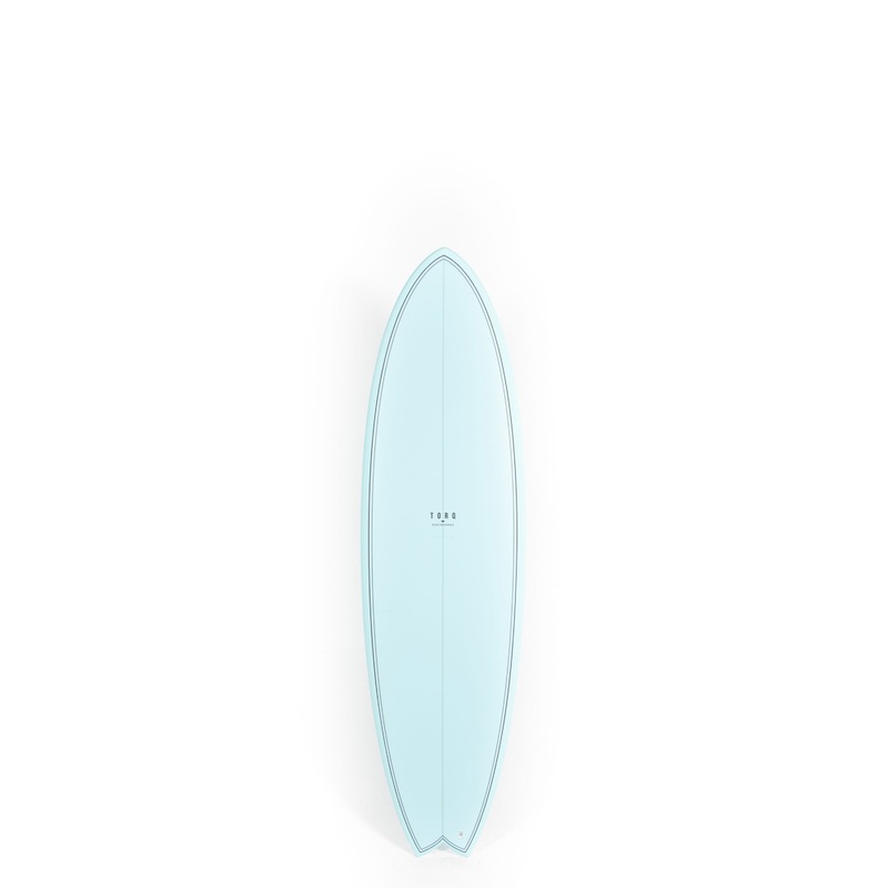Torq Surfboards – MODFISH – Classic Blue – 6’6″ x 21 x 2 5/8 – 39.6L