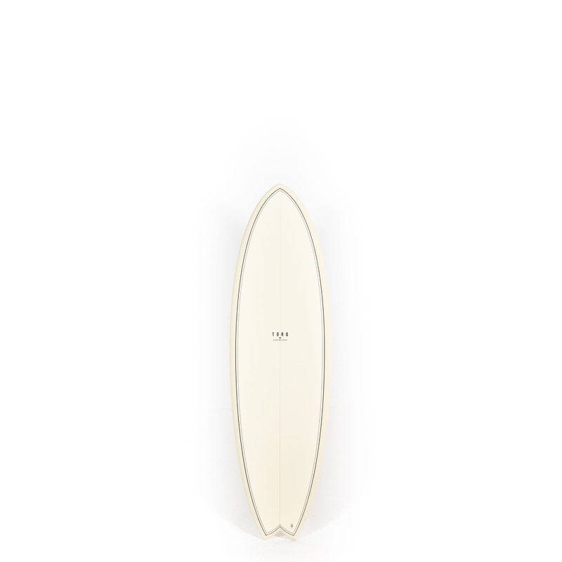 Torq Surfboards – MODFISH – Classic Cream – 5’11” x 20 3/8 x 2 1/2 – 33.2L