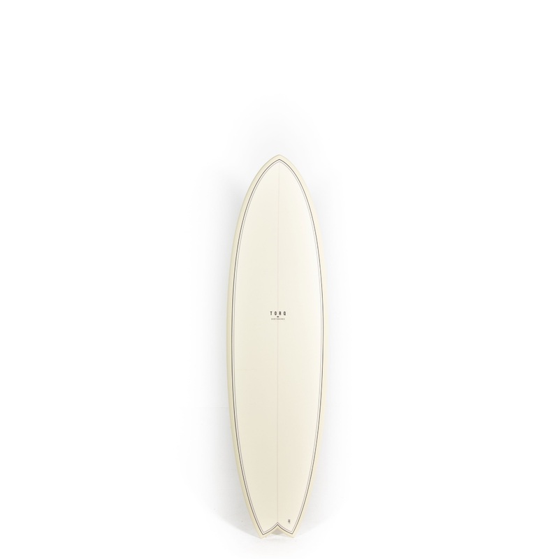 Torq Surfboards – MODFISH – Classic Cream – 6’6″ x 21 x 2 5/8 – 39.6L