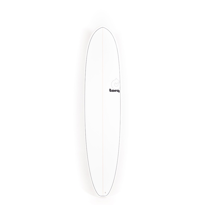 Torq Surfboards – V+ – White Pinline – 8’2″ x 22 1/2″ x 3 7/8″ – 70.5L