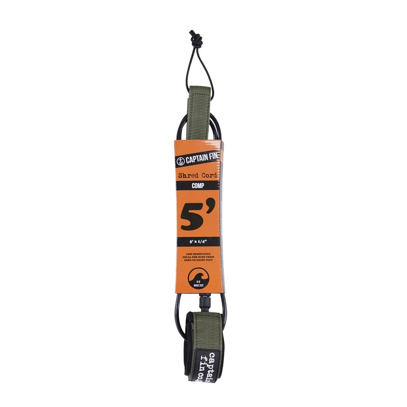 CAPTAIN FIN – CF LEASH CORD 5 COMP – Army Green