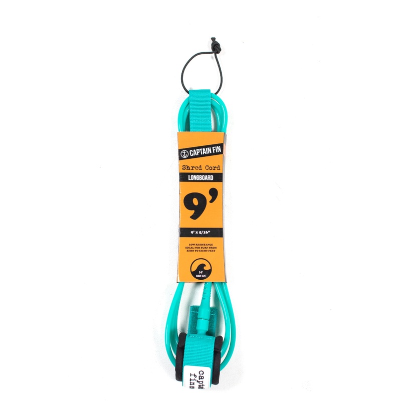 CAPTAIN FIN – CF LEASH SHRED CORD 9 STANDARD – Teal