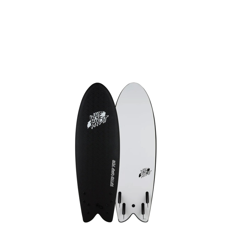 Catch Surf – WAVE BANDIT – RETRO FISH QUAD x BEN GRAVY – 5’8 – NS