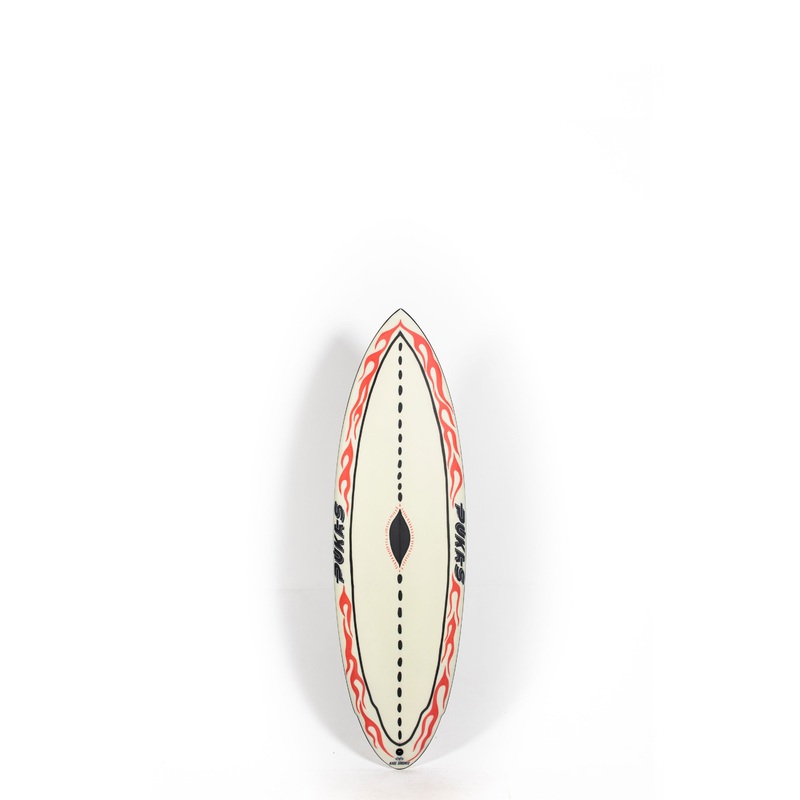 Custom for Gabriel Coe Pukas Surfboards – LADY TWIN by Axel Lorentz – 6’2″ x 19,75 x 2,43