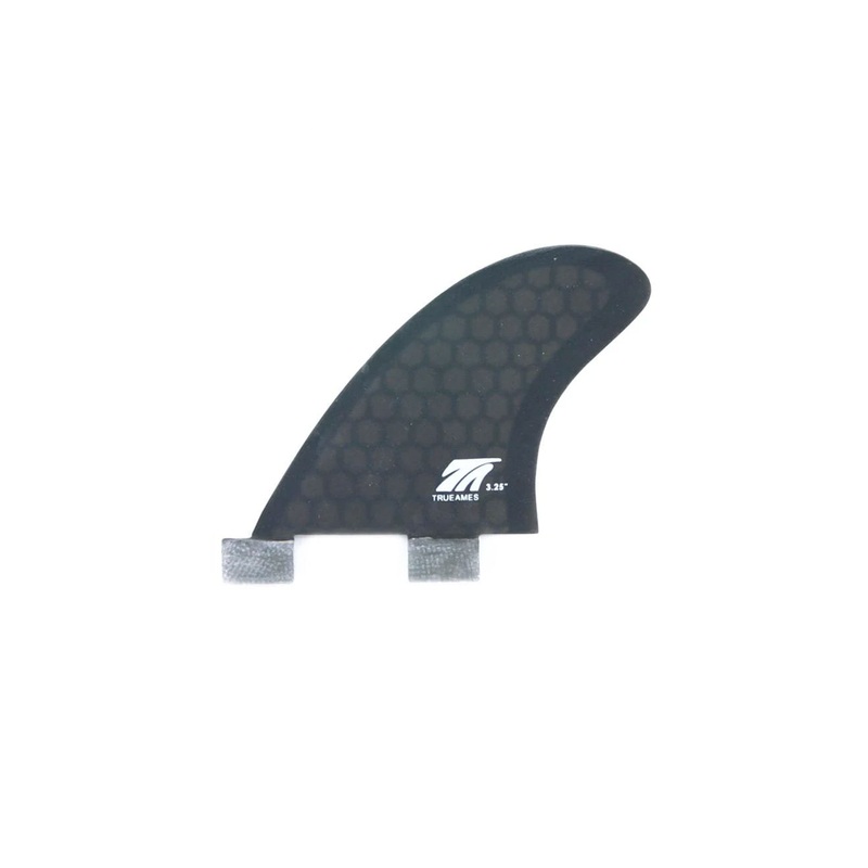 TRUE AMES – TA SIDE BITE 3.25 – FCS COMPATIBLE – SMOKE – 2FINS