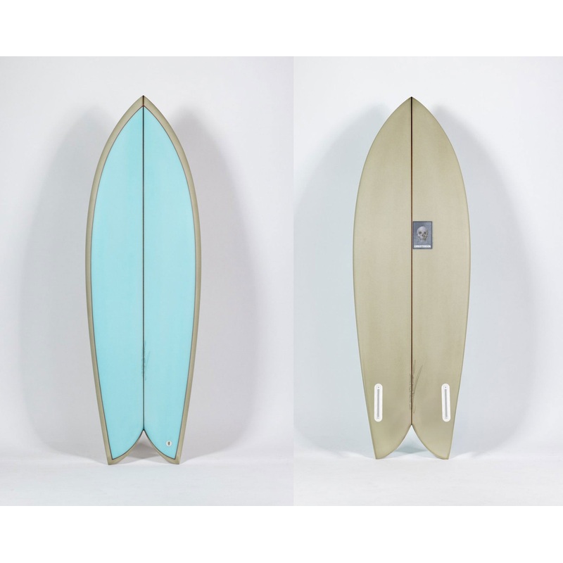 CUSTOM for PAUL BONNET Christenson Surfboards – FISH – 510 x 21 1/4 x 2 5/8 x 37.6 L