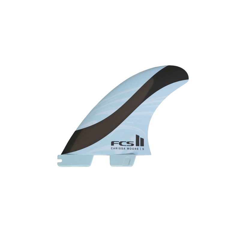 FCS – FCS II CARISSA MOORE – PC AIRCORE – BLUE BLACK – S – 3FINS