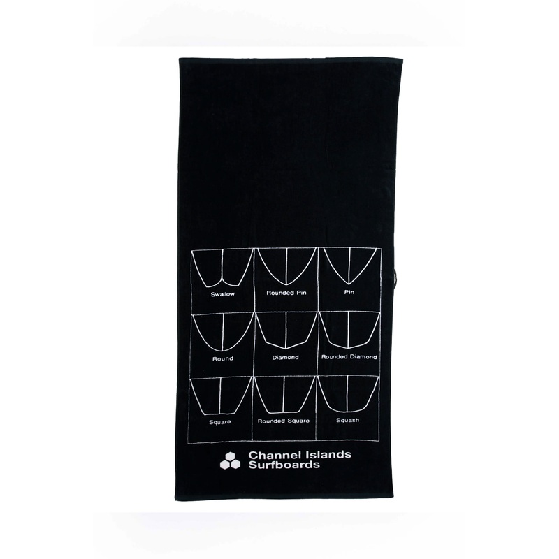CHANNEL ISLANDS – CI BEACH TOWEL – TAILS